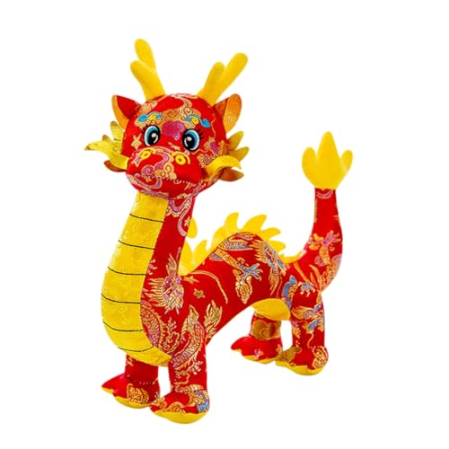 VICASKY Drachenpuppe Jahresdrache Plüschtier Drache Stofftier Puppe Neujahrsdekoration Drachenspielzeug Im Chinesischen Stil Cartoon Plüschdrache Chinesisches Neujahrspuppenspielzeug VICASKY Drachenpuppe Jahresdrache Plüschtier Drache Stofftier Puppe Neujahrsdekoration Drachenspielzeug Im Chinesischen Stil Cartoon Plüschdrache Chinesisches Neujahrspuppenspielzeug von VICASKY