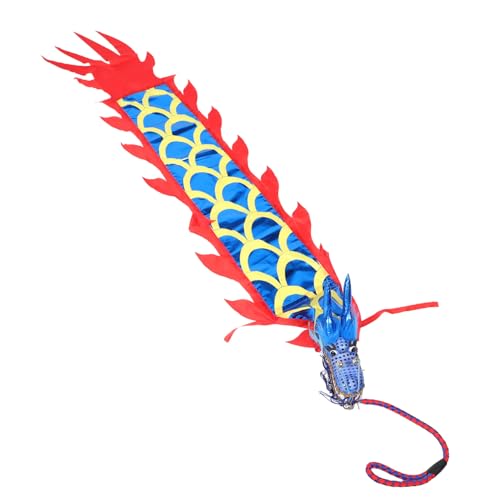 VICASKY Lustiger Und Spannender Papierdrache Zum Chinesischen Neujahrsfest Drachendekor Tanz Mit Schaukelseil Und 3D-Drachen Für Kinder VICASKY Lustiger Und Spannender Papierdrache Zum Chinesischen Neujahrsfest Drachendekor Tanz Mit Schaukelseil Und 3D-Drachen Für Kinder von VICASKY