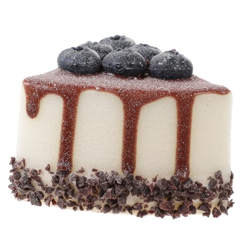 VICASKY Echtistische Kunsttorte Modell Realistisches Dekorationsobjekt für Hochzeiten und Partys Attraktives Shop Zubehör für Schaufenster und Fotografie Blaues Design Tortendeko und VICASKY Echtistische Kunsttorte Modell Realistisches Dekorationsobjekt für Hochzeiten und Partys Attraktives Shop Zubehör für Schaufenster und Fotografie Blaues Design Tortendeko und von VICASKY