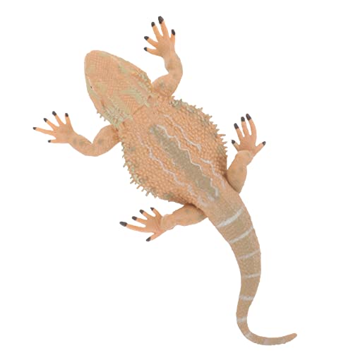 VICASKY Eidechsenmodell Waldtierfiguren Reptilienfigur Eidechsenfigur Für Ornament Wildtiere Figur Kinderspielzeug Reptiliendekor Plastik von VICASKY