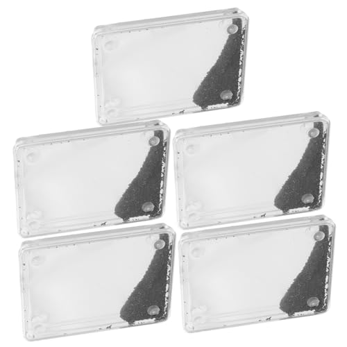 VICASKY 5pcs Eisenspäne Magnetismus Bildung Werkzeuge Klassenzimmer Wissenschaft Kit Physik Experiment Lehrinstrument von VICASKY