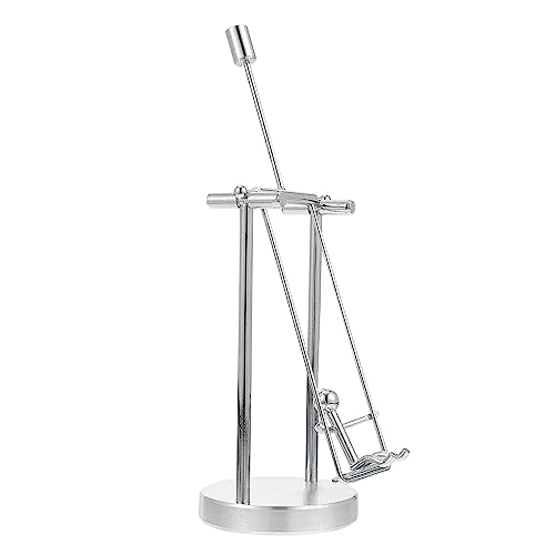 VICASKY Schaukelspielzeug Aus Eisen Balance-Tumbler Sicheres Material Schaukel Desktop-Dekoration Eisenphysik-lernspielzeug Für Zuhause Büro Auto VICASKY Schaukelspielzeug Aus Eisen Balance-Tumbler Sicheres Material Schaukel Desktop-Dekoration Eisenphysik-lernspielzeug Für Zuhause Büro Auto von VICASKY