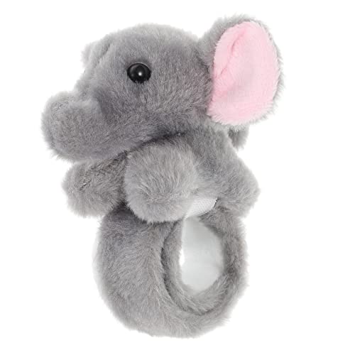 VICASKY Elefantenarmband Halloween-Slap-Armbänder Zoo-Gastgeschenke Hase Plüsch ' party favours geburtstagsdeko Gastgeschenke für Dschungelpartys Kuscheltiere Flanell von VICASKY