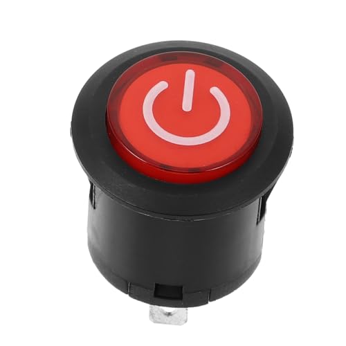 VICASKY Elektrisches Spielzeugzubehör Elektrospielzeug Zubehör Elektromotorrad Zubehör kompatibel Start auf aus Schalter für Elektrowerkzeuge Not-Aus-Taste Plastik rot VICASKY Elektrisches Spielzeugzubehör Elektrospielzeug Zubehör Elektromotorrad Zubehör kompatibel Start auf aus Schalter für Elektrowerkzeuge Not-Aus-Taste Plastik rot von VICASKY