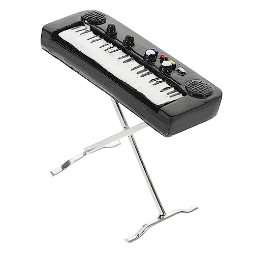 VICASKY Elektronisches Organ Modell Exquisites Musikinstrument für Puppenhausdekoration Simuliertes Klavier Design Kreatives für Kunstliebhaber VICASKY Elektronisches Organ Modell Exquisites Musikinstrument für Puppenhausdekoration Simuliertes Klavier Design Kreatives für Kunstliebhaber von VICASKY