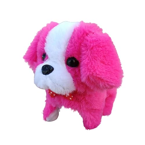 VICASKY Elektronisches Plüsch Hundespielzeug für Interaktives Musikspielzeug Geeignet für Jungen und Mädchen Zufällige Farben Fördert Kreative Spielmomente und Zufällige Zufällige Farbe von VICASKY