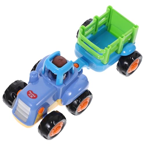 VICASKY Frühes Lernen Lernspielzeug Für Kinder Pull Back Auto Spielzeug Traktor Engineering Van Modell Spielzeug Zufällig von VICASKY
