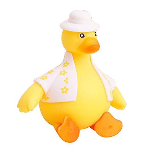 VICASKY Ente Dekompression Mini Kneifen Süße Air Kleine Gelbe Ente Schaum Aufkleber PVC von VICASKY