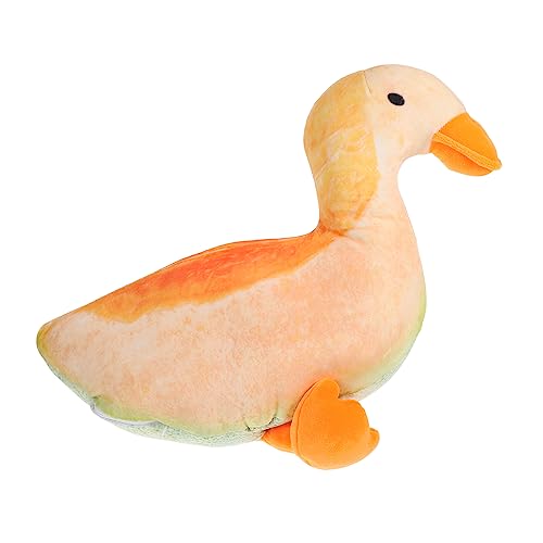 VICASKY Ente Plüschpuppe Hase Lebewesen Ausgestopft Kleine Kuscheltiere Plüschtiere Babys Kuscheltiere Kuscheltiere Kuscheltiere Schwamm Orange von VICASKY