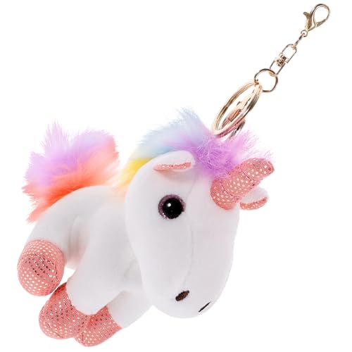 VICASKY Plüsch Einhorn Schlüsselanhänger Kuscheltier Als Süßes Accessoire Für Taschen Handys Und Für Zu Weihnachten Geburtstagsfeiern Und Besonderen Anlässen von VICASKY
