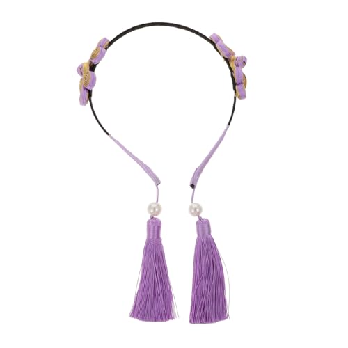 VICASKY Ethnisches Haarband Festlich mit Knopf Sicher und Langlebig für Weihnachts Kostüm und Geburtstagsfeiern Perfektes Haarschmuck Accessoire für Kinderpartys und Fotoshootings von VICASKY