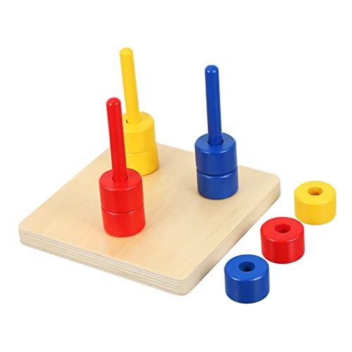 VICASKY Farbige Stapelringe Für Kleinkinder Kognitive Lernspielzeuge Für Frühe Entwicklung Form Und Farberkennung Ideales Für Babys Und Kleinkinder VICASKY Farbige Stapelringe Für Kleinkinder Kognitive Lernspielzeuge Für Frühe Entwicklung Form Und Farberkennung Ideales Für Babys Und Kleinkinder von VICASKY
