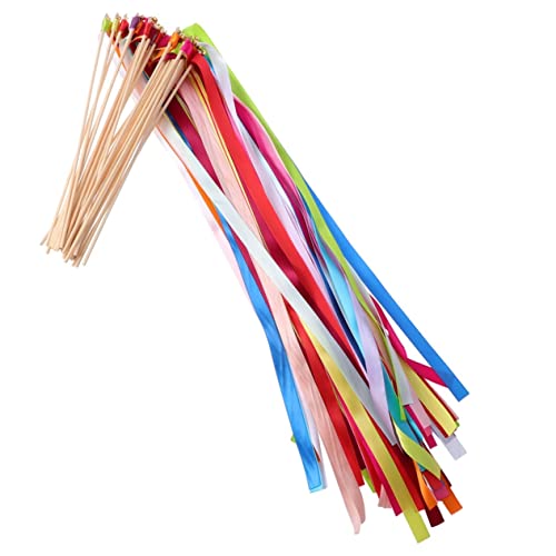 VICASKY Feenstäbe Mit Bunten Bändern Und Glocken Hochzeitswünsche Zauberstäbe Für Partys Feiern Geburtstage Und Besondere Anlässe Bunte Wunschstäbe Für Kreative Dekoration VICASKY Feenstäbe Mit Bunten Bändern Und Glocken Hochzeitswünsche Zauberstäbe Für Partys Feiern Geburtstage Und Besondere Anlässe Bunte Wunschstäbe Für Kreative Dekoration von VICASKY