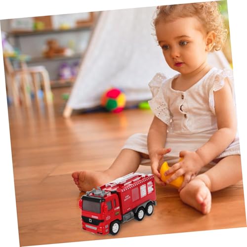 VICASKY Feuerwehrspielzeug Pullback Modell aus Kunststoff Kleine Rote Einsatzfahrzeuge Baumaschinen für Fantasievolles Rollenspiel Sicheres Motorikspielzeug für Jungen und Mädchen VICASKY Feuerwehrspielzeug Pullback Modell aus Kunststoff Kleine Rote Einsatzfahrzeuge Baumaschinen für Fantasievolles Rollenspiel Sicheres Motorikspielzeug für Jungen und Mädchen von VICASKY