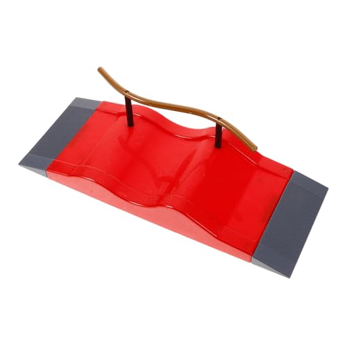 VICASKY Finger Skateboard Ramp Zubehör Mini Skatepark mit Vielseitigen Hindernissen für Fingerboarding Einfach zu Montieren Tricks und Verbesserung der Fähigkeiten von VICASKY