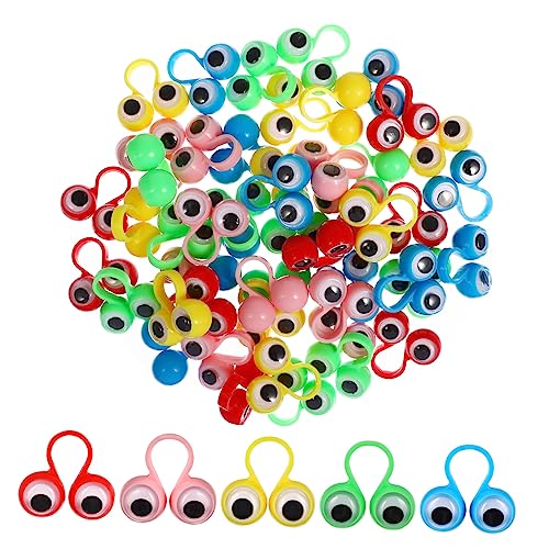 VICASKY Fingerpuppen Mit Großen Augen Intelligentes Für Witzige Finger Spiele Ideales Für Partys Und Kreative Spielstunden Gemischte Farben von VICASKY