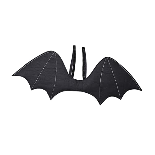 VICASKY Fledermausflügel Mesh-Stirnband Halloween Entenkostüm Kinderkostüme Fledermauskostüm Für Haustiere Fledermaus-Halloween-haarbänder Halloween-haustierflügel Cosplay Stoff Black VICASKY Fledermausflügel Mesh-Stirnband Halloween Entenkostüm Kinderkostüme Fledermauskostüm Für Haustiere Fledermaus-Halloween-haarbänder Halloween-haustierflügel Cosplay Stoff Black von VICASKY