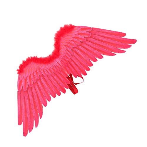 VICASKY Flügel Halloweenkostüm Engelskostüm Halloween-Kostüme für Erwachsene Engel-Halloween-Kostüm Halloween Costume Halloween Kleidung Leistungsqualitäten Halloween-Requisite Vlies rot VICASKY Flügel Halloweenkostüm Engelskostüm Halloween-Kostüme für Erwachsene Engel-Halloween-Kostüm Halloween Costume Halloween Kleidung Leistungsqualitäten Halloween-Requisite Vlies rot von VICASKY
