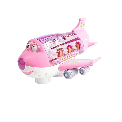 VICASKY Flugzeug Kleinkind draußen Ebene Kleinkindflugzeug Auto für kinderspielzeug Toy -Lernspielzeug für Neugeborene Plastik Rosa VICASKY Flugzeug Kleinkind draußen Ebene Kleinkindflugzeug Auto für kinderspielzeug Toy -Lernspielzeug für Neugeborene Plastik Rosa von VICASKY