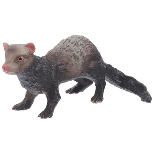 VICASKY Simuliertes Frettchen Modell - Realistisches Tierfiguren Spielzeug Aus Kunststoff FüR Kinder Ideal FüR Partydekoration Und Bildungszwecke 4.32Inch VICASKY Simuliertes Frettchen Modell - Realistisches Tierfiguren Spielzeug Aus Kunststoff FüR Kinder Ideal FüR Partydekoration Und Bildungszwecke 4.32Inch von VICASKY