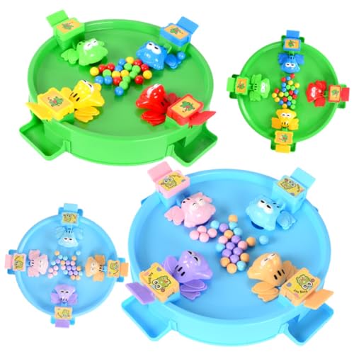 VICASKY Babyspielzeug Baby Spielzeug Froschspielzeug für Kinder Froschspielzeug für Kleinkinder Spielzeuge Baby-Interaktionsspielzeug Spielzeug entwerfen Schreibtisch Pacman Eltern-Kind von VICASKY