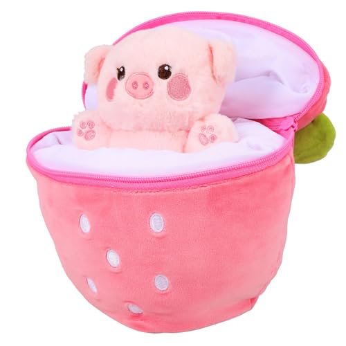VICASKY Fruchtkissen Erdbeere Geburtstagsgeschenk kinderspielzeug plüschkissen weiches Kissen lustiges Kissen entzückendes Plüschspielzeug Plüschtier- gefüllte Puppe Tierpuppe VICASKY Fruchtkissen Erdbeere Geburtstagsgeschenk kinderspielzeug plüschkissen weiches Kissen lustiges Kissen entzückendes Plüschspielzeug Plüschtier- gefüllte Puppe Tierpuppe von VICASKY
