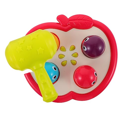 VICASKY Puzzle Jungen Und Mädchen Interaktives Babyspielzeug Hammerspiel Schlagspielzeugset Zufällige Farbe von VICASKY