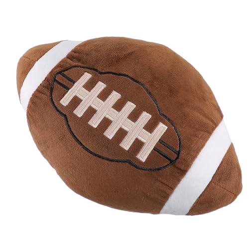 VICASKY Fußballkissen Ballwurf Im Haushalt Fußballspielzeug Für Babys Plüschkissen Ballkissen Für Den Haushalt Plüsch-fußballspielzeug Rugby-plüsch -fußball Light Brown Pp Baumwolle VICASKY Fußballkissen Ballwurf Im Haushalt Fußballspielzeug Für Babys Plüschkissen Ballkissen Für Den Haushalt Plüsch-fußballspielzeug Rugby-plüsch -fußball Light Brown Pp Baumwolle von VICASKY