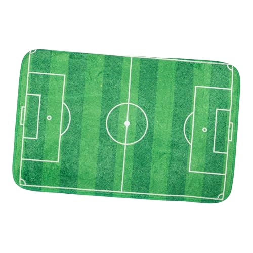 VICASKY Fußballmatte Für Billard Fußball Spielbrett Fußball Kinderfußball Spielmatte Tischfussball Gepolsterter Fußball Mini-fußball Fußpolster-fußball Board-fußball Polyester Green von VICASKY