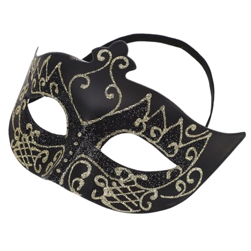 VICASKY Gesichtsmaske Halloween-papier Led-maske Halloween-maske Led Spitze Maskerade Halbe Maskerade Halloween Geführt Cartoon-halloween-masken Prop-halloween Maskiert Plastik Black VICASKY Gesichtsmaske Halloween-papier Led-maske Halloween-maske Led Spitze Maskerade Halbe Maskerade Halloween Geführt Cartoon-halloween-masken Prop-halloween Maskiert Plastik Black von VICASKY