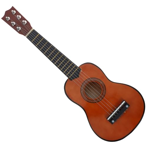 VICASKY Gitarre für Musikinstrument aus Holz für Anfänger Ergonomisches Design für Kleinen Händen und Jungen zur Musikalischer Fähigkeiten VICASKY Gitarre für Musikinstrument aus Holz für Anfänger Ergonomisches Design für Kleinen Händen und Jungen zur Musikalischer Fähigkeiten von VICASKY
