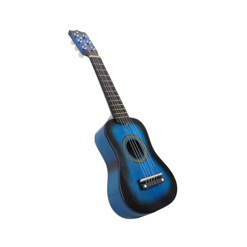 VICASKY Gitarrenspielzeug Für Kindergitarre Gitarre Für Kleinkinder Musical Rosa -Gitarre Gitarrenkinder Lernen Jungs Kindergitarren Instrument Anfänger Hölzern Blau VICASKY Gitarrenspielzeug Für Kindergitarre Gitarre Für Kleinkinder Musical Rosa -Gitarre Gitarrenkinder Lernen Jungs Kindergitarren Instrument Anfänger Hölzern Blau von VICASKY
