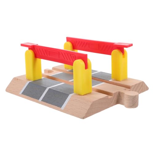 VICASKY Pädagogisches Geländer-Barriere-Modell - Holzeisenbahn-Spielzeug - Eisenbahn-zubehör VICASKY Pädagogisches Geländer-Barriere-Modell - Holzeisenbahn-Spielzeug - Eisenbahn-zubehör von VICASKY