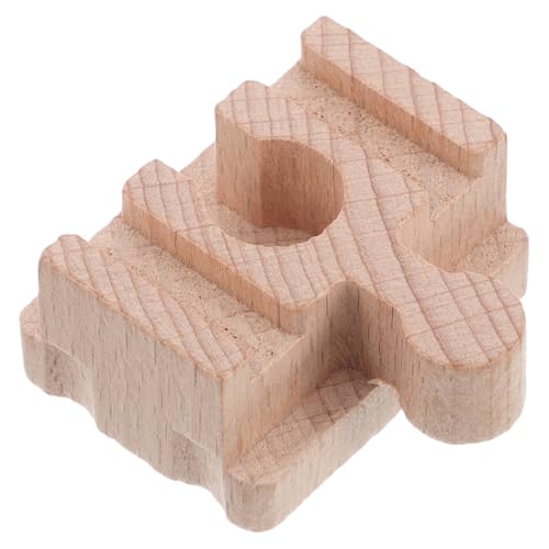 VICASKY Gleiszubehör Kurze gerade holzspielzeug für Kleinkinder Holz Gleise Holz Zug Rennstrecke Holz magnetische Holzeisenbahn hölzern VICASKY Gleiszubehör Kurze gerade holzspielzeug für Kleinkinder Holz Gleise Holz Zug Rennstrecke Holz magnetische Holzeisenbahn hölzern von VICASKY