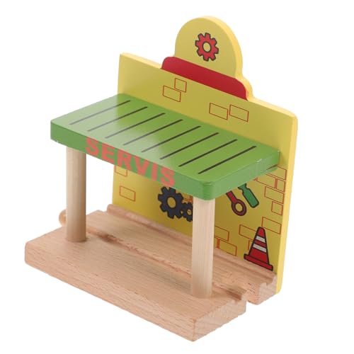 VICASKY Gleiszubehör Schienen zappeln Feuerwehrauto- Zug Spuren spaß holzspielzeug spielset Blocks Toys Zugszenen-Layout-Requisite für Eisenbahngleise VICASKY Gleiszubehör Schienen zappeln Feuerwehrauto- Zug Spuren spaß holzspielzeug spielset Blocks Toys Zugszenen-Layout-Requisite für Eisenbahngleise von VICASKY