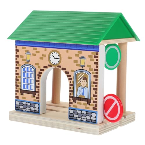 VICASKY Gleiszubehör holzeisenbahn für Train Set for holzbahn Zug Zugstation Rollenspielzeug Dampflokomotive Bahngleis DIY-Bahnhof Bahnhof für Plastik VICASKY Gleiszubehör holzeisenbahn für Train Set for holzbahn Zug Zugstation Rollenspielzeug Dampflokomotive Bahngleis DIY-Bahnhof Bahnhof für Plastik von VICASKY