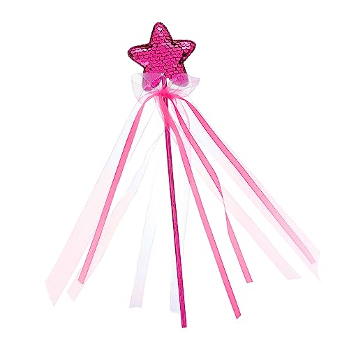 VICASKY Glitzerfee mit Ribbons Magischer Feenstab für Geburtstagsfeiern Basteln VICASKY Glitzerfee mit Ribbons Magischer Feenstab für Geburtstagsfeiern Basteln von VICASKY