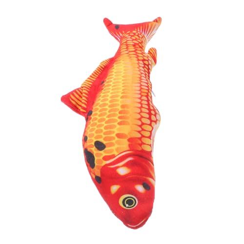 VICASKY Goldfisch Kuscheltier Plüsch Fischkissen Lebensechtes Stofftier für Haustiere für Geburtstage oder Partys Süßes und Einzigartiges Design VICASKY Goldfisch Kuscheltier Plüsch Fischkissen Lebensechtes Stofftier für Haustiere für Geburtstage oder Partys Süßes und Einzigartiges Design von VICASKY