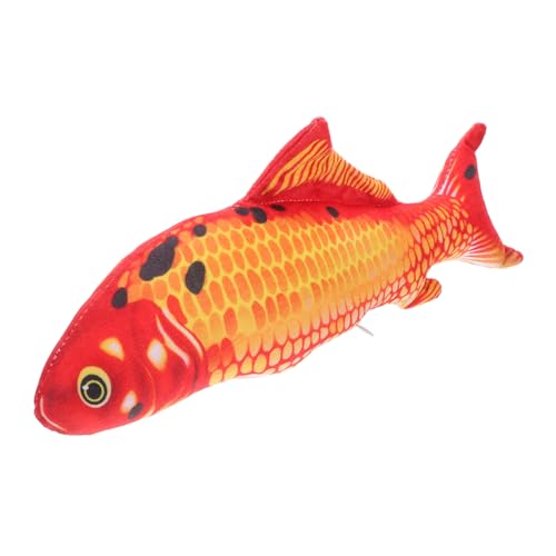 VICASKY Goldfisch Plüschspielzeug Lebensechtes Kissen Weiches Kuscheltier für Pädagogisches zur Farben und Formenkenntnis für von VICASKY
