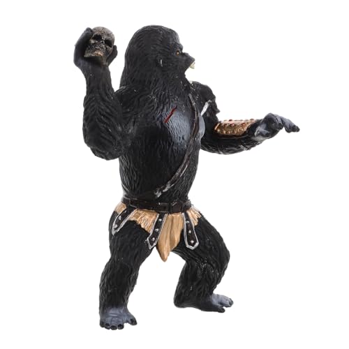 VICASKY Gorilla-actionfigur Dschungel Etiketten Schild Gorilla-skulptur Spielzeugtiere Gorilla-Dekorationen Knuddelig Gorilla-Statue Realistische Gorilla-tierfigur Hellbraun PVC VICASKY Gorilla-actionfigur Dschungel Etiketten Schild Gorilla-skulptur Spielzeugtiere Gorilla-Dekorationen Knuddelig Gorilla-Statue Realistische Gorilla-tierfigur Hellbraun PVC von VICASKY