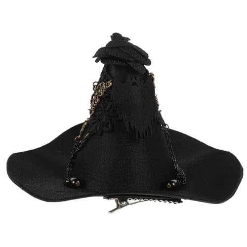 VICASKY Gothic Hexenhut Halloween Hexenkostüm Hut Braut-Cowgirl-Hut Zylinderclip an Halloween-Zaubererhut Glitzerhut halloween costume halloween kleidung Maskerade Hexenhut Party-Hexenhut VICASKY Gothic Hexenhut Halloween Hexenkostüm Hut Braut-Cowgirl-Hut Zylinderclip an Halloween-Zaubererhut Glitzerhut halloween costume halloween kleidung Maskerade Hexenhut Party-Hexenhut von VICASKY