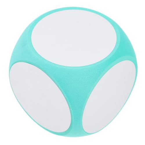 VICASKY Großer Löschbarer Schaumstoffwürfel Wiederbeschreibbarer DIY Würfel für Unterricht Party und Spiele Vielseitiges Edukatives Requisit für Schule und Freizeit von VICASKY