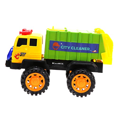 VICASKY Großer Sanitation LKW Friktionsbetrieb Pull Back üllwagen Für Kleinkinder Farbvariation Ideal Für Jungen Und ädchen Ab 3 Jahren von VICASKY