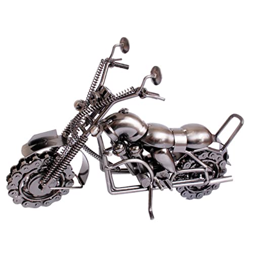 VICASKY Großes Motorradmodell Aus Kreatives Modernes Kunstwerk Für Die Heimdekoration Detailreiche Motorradskulptur Als Für Motorradliebhaber VICASKY Großes Motorradmodell Aus Kreatives Modernes Kunstwerk Für Die Heimdekoration Detailreiche Motorradskulptur Als Für Motorradliebhaber von VICASKY
