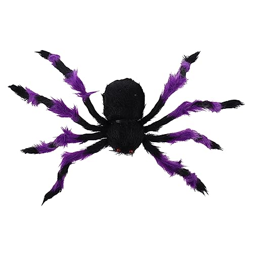 VICASKY Gruselige Halloween Deko Riesenspinne Simulation Spinne mit Verstellbaren Beinen für Party Haus Bar und Halloween Horror Atmosphäre von VICASKY