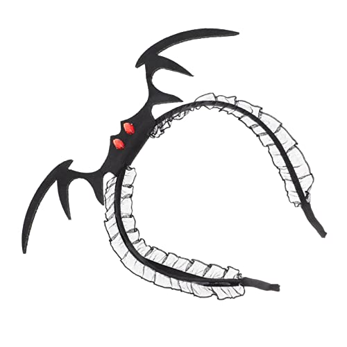 VICASKY Haarreif mit Fledermausflügeln für Halloween Kostümzubehör für Partys Fotografie und Cosplay Attraktiver Kopfschmuck für Halloween Feiern und Bühnenauftritte VICASKY Haarreif mit Fledermausflügeln für Halloween Kostümzubehör für Partys Fotografie und Cosplay Attraktiver Kopfschmuck für Halloween Feiern und Bühnenauftritte von VICASKY