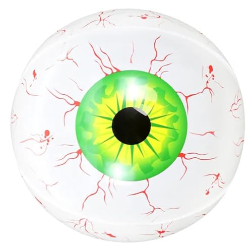 VICASKY Halloween Augenballon Aluminiumfolie Ballon Gruselige Dekoration Für Halloween Party Dekoration Partyzubehör Luftballons Mit Augapfelmotiv Für Gruselige Atmosphäre VICASKY Halloween Augenballon Aluminiumfolie Ballon Gruselige Dekoration Für Halloween Party Dekoration Partyzubehör Luftballons Mit Augapfelmotiv Für Gruselige Atmosphäre von VICASKY