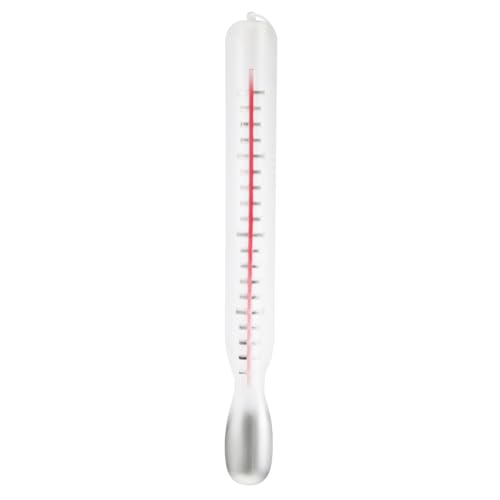 VICASKY Halloween Deko Cosplay Zubehör Umweltfreundlicher Plastik Thermometer Große Requisite für Erwachsene Maskerade Kostüm Party Zubehör für Bühnenauftritte und Halloween Feiern von VICASKY