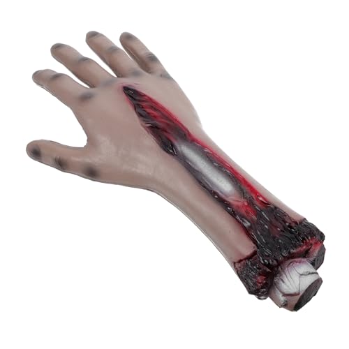 VICASKY Halloween Deko Fake Abgetrennte Hand PU Material Leicht Gruselige Blutig Zerbrochene Arm Requisiten Für Zombie Cosplay Horror Party Spukhaus Dekoration VICASKY Halloween Deko Fake Abgetrennte Hand PU Material Leicht Gruselige Blutig Zerbrochene Arm Requisiten Für Zombie Cosplay Horror Party Spukhaus Dekoration von VICASKY