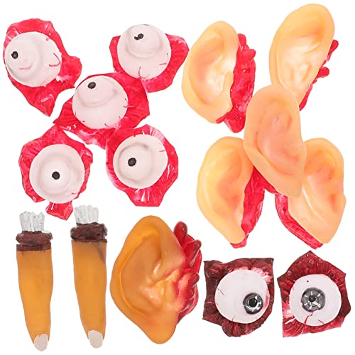 VICASKY Halloween Dekoration Teiliges mit Realistischen Körperteilen Herz Finger für Gruselige Partys und Events Langlebige Requisiten für Garten und Tür VICASKY Halloween Dekoration Teiliges mit Realistischen Körperteilen Herz Finger für Gruselige Partys und Events Langlebige Requisiten für Garten und Tür von VICASKY